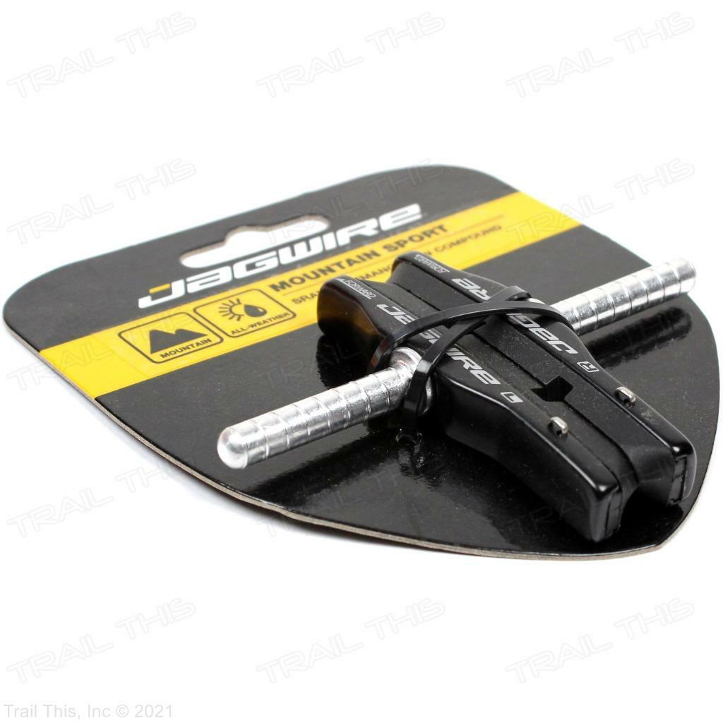 Jagwire Mountain Sport Cantilever All Weather Brake Pads MTB Bike – Black