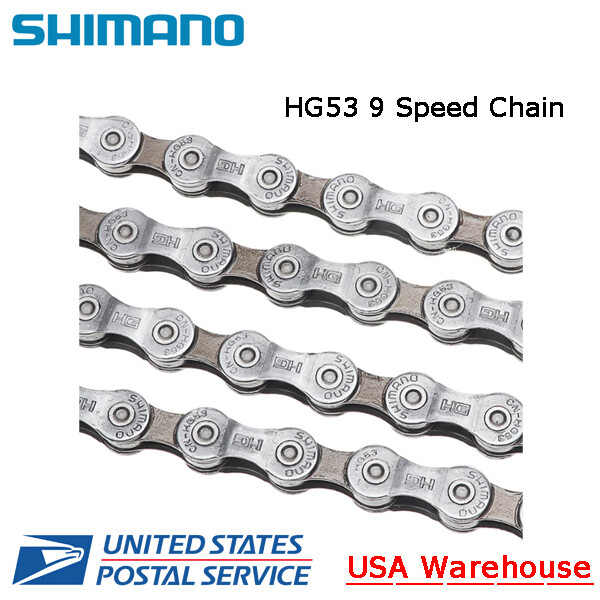 Shimano CN-HG53 9 Speed Chain MTB ROAD Deore Tiagra Alivio Hyperglide OE
