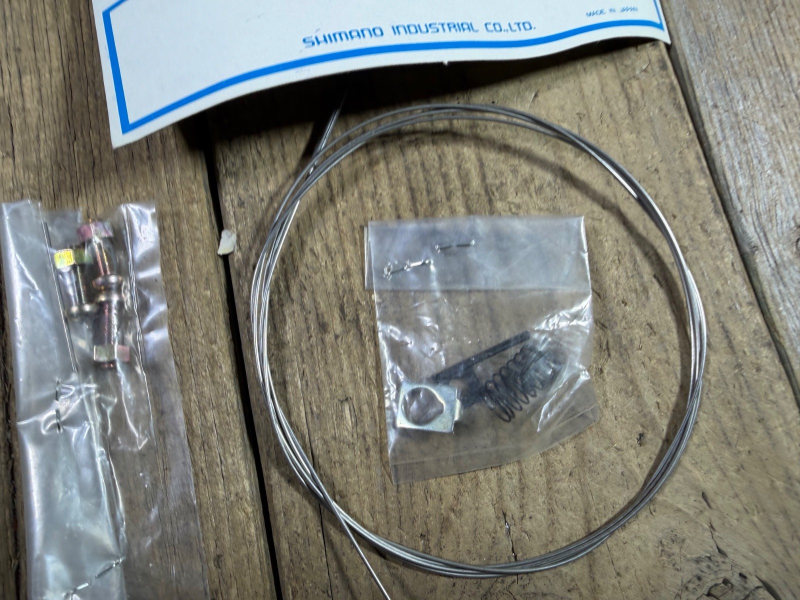 Vintage Shimano Positron Inner Cable NOS Solid Wire New Japan 1550 mm Positronic