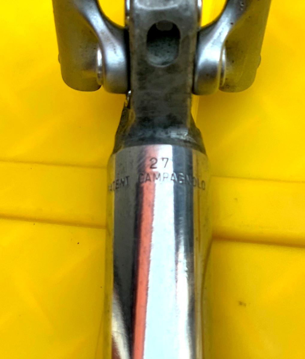 Vintage CAMPAGNOLO NUOVO RECORD #1044 Seatpost 27.0 X 130mm