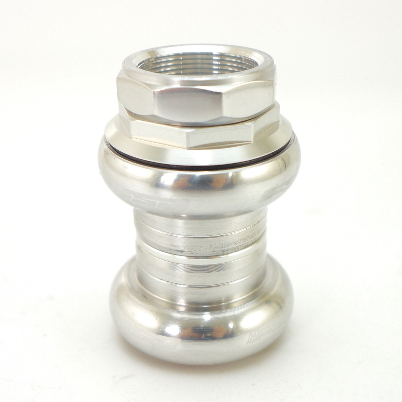 FSA Duron X 1″ Threaded Headset 22.4/26.4mm Sealed Bearings w/FSA Logo Silver