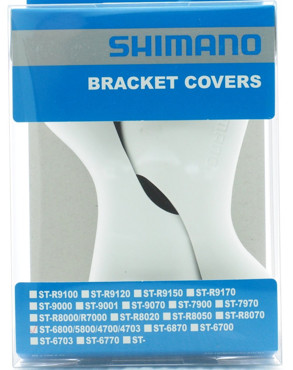 Shimano Ultegra 105 ST-6800 ST-5800 ST-4700 Bracket Cover Set Lever Hood, White
