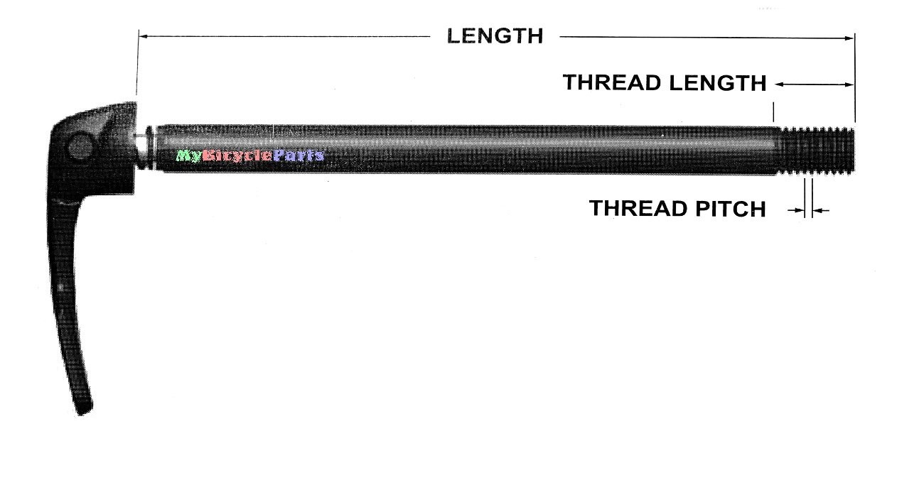 RockShox Maxle Stealth MTB Front Axle 12x100mm, L:134mm/TL:9mm, TP:M12x1.5