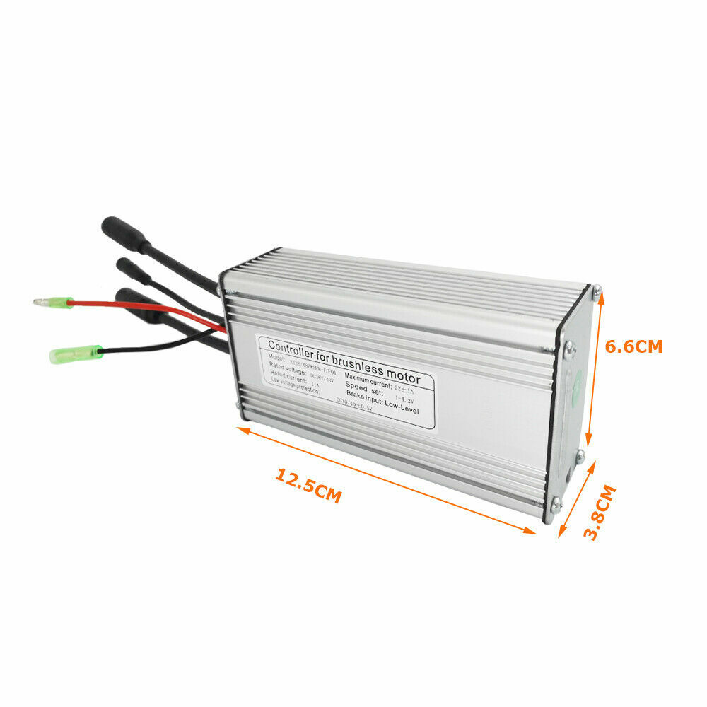 48V 36V 22A Waterproof Brushless Motor Controller For 500W Electric Bicycle