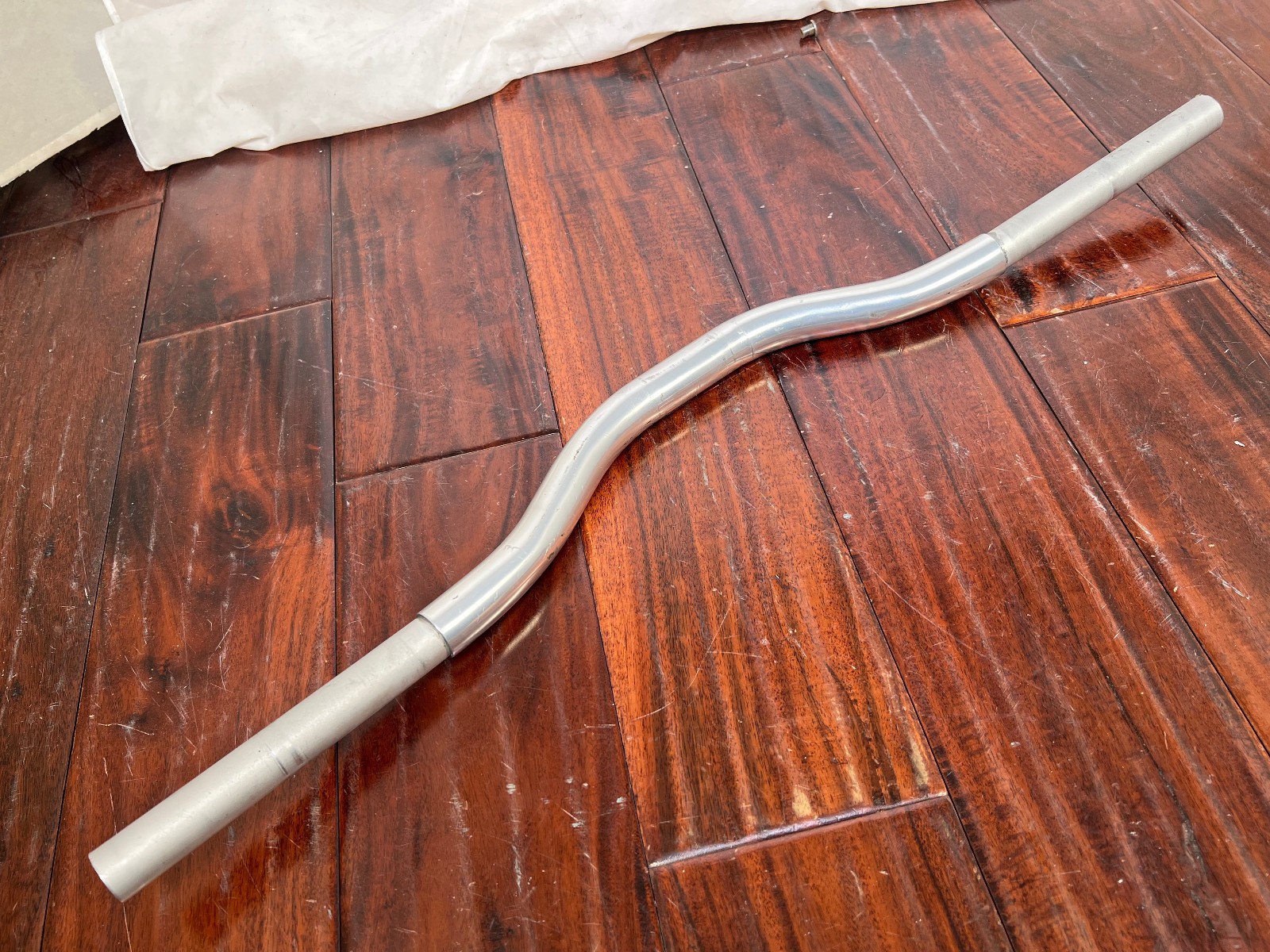 Vintage Azonic ONeal PDW Double Wall Riser Handlebar Silver 25.4 645mm Retro MTB