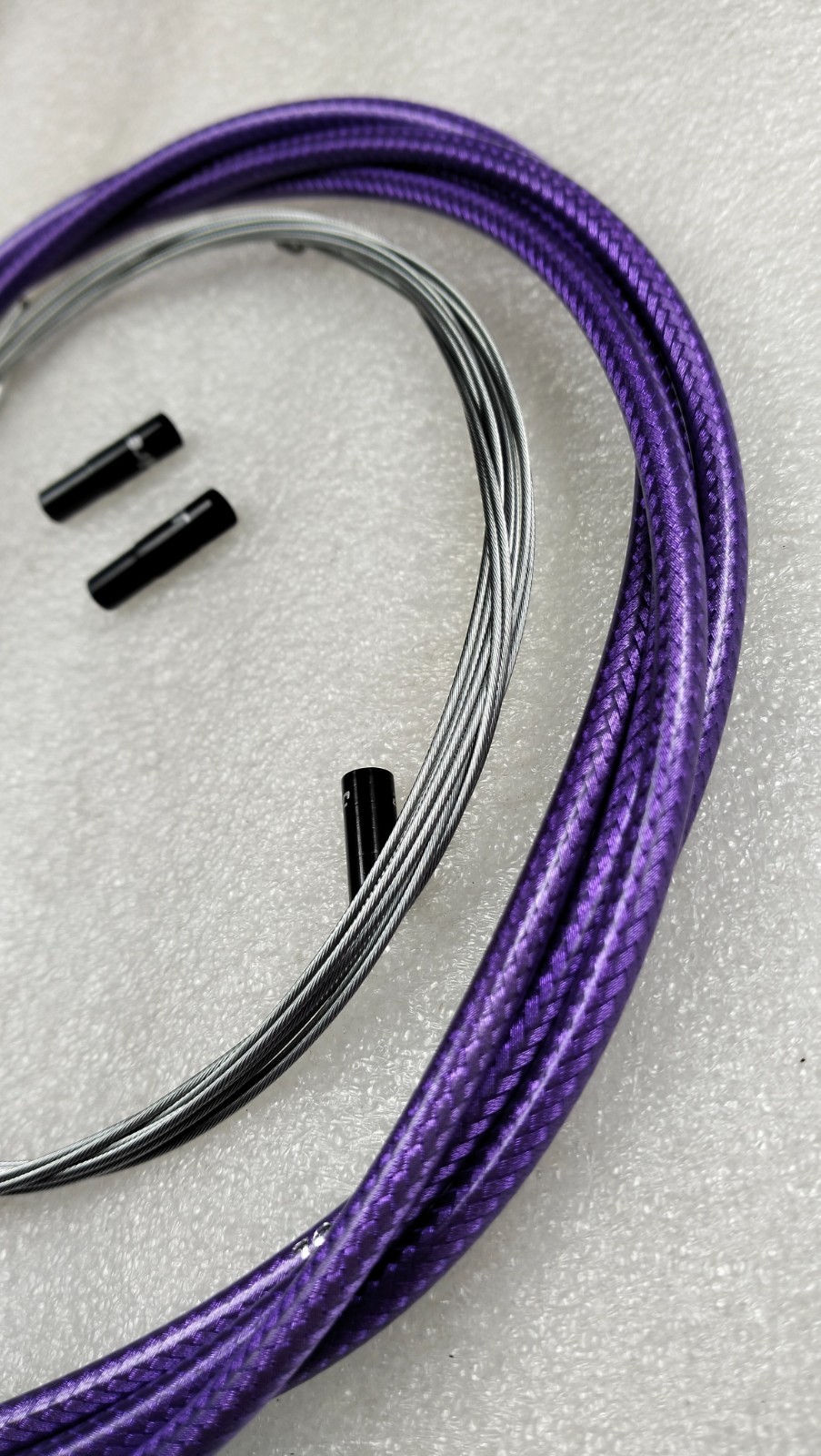JAGWIRE BRAIDED PURPLE LEX SL SHIFTER HOUSING CABLE KIT SUIT FOR SHIMANO SRAM