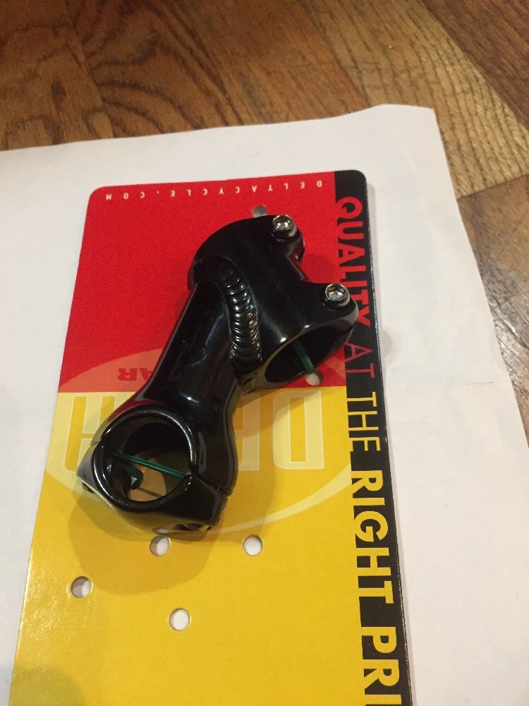 Vintage NOS DELTA Stem 80mm Black Mountain Bike, BMX, Bicycle