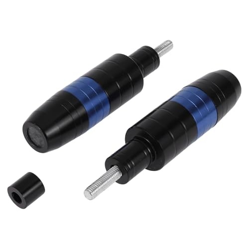 8mm M8 Motorcycle Slider Frame CNC Aluminum Alloy Anti Crash Protector Blue