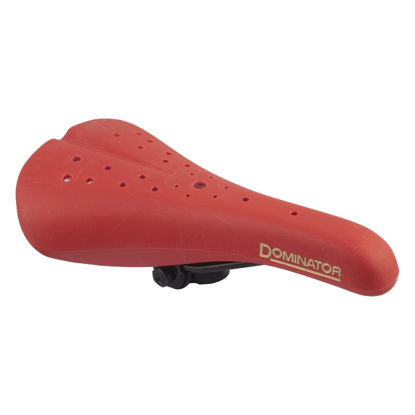 Viscount Dominator Old School BMX Bicycle Seat Red Hard Shell GT Dyno Style