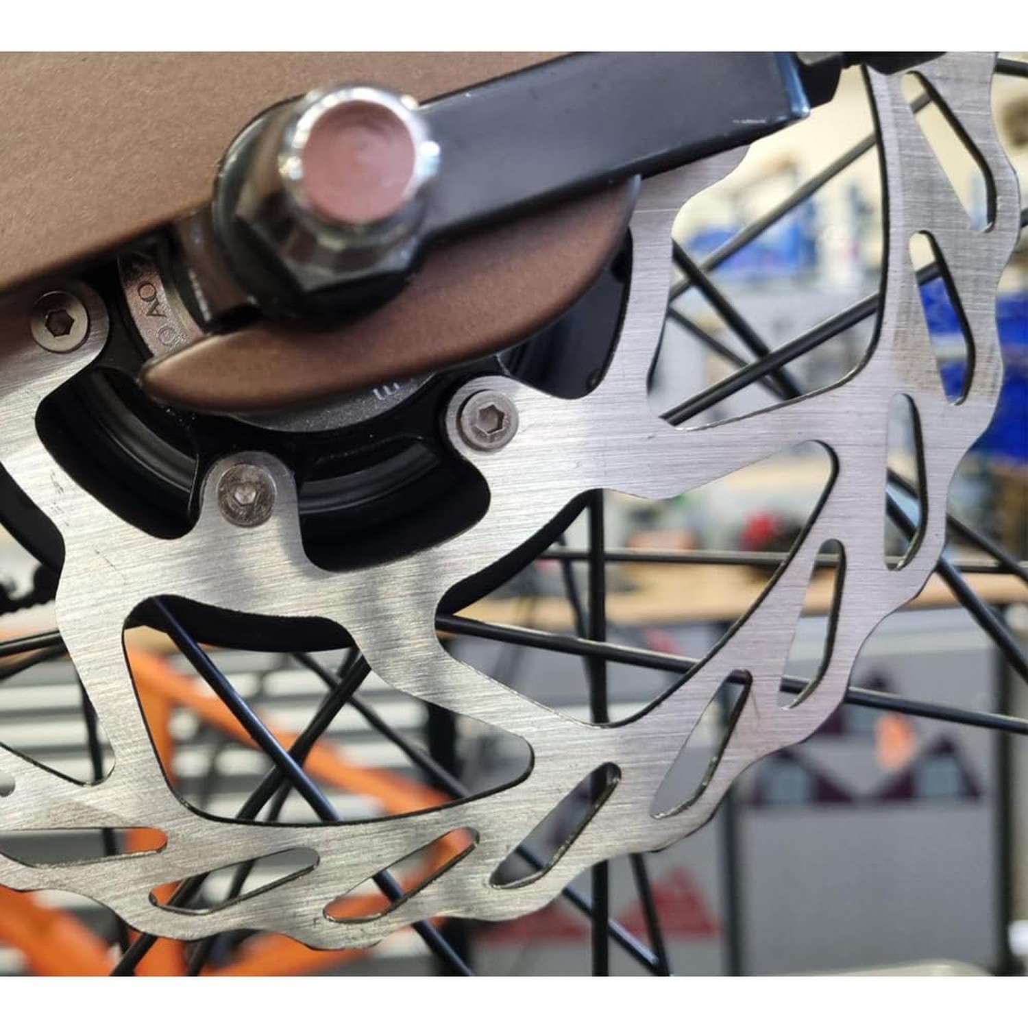 Bibike 2Pcs 140mm/160mm Centerlock Disc Rotor with Lock Rings 2x 160mm rotors