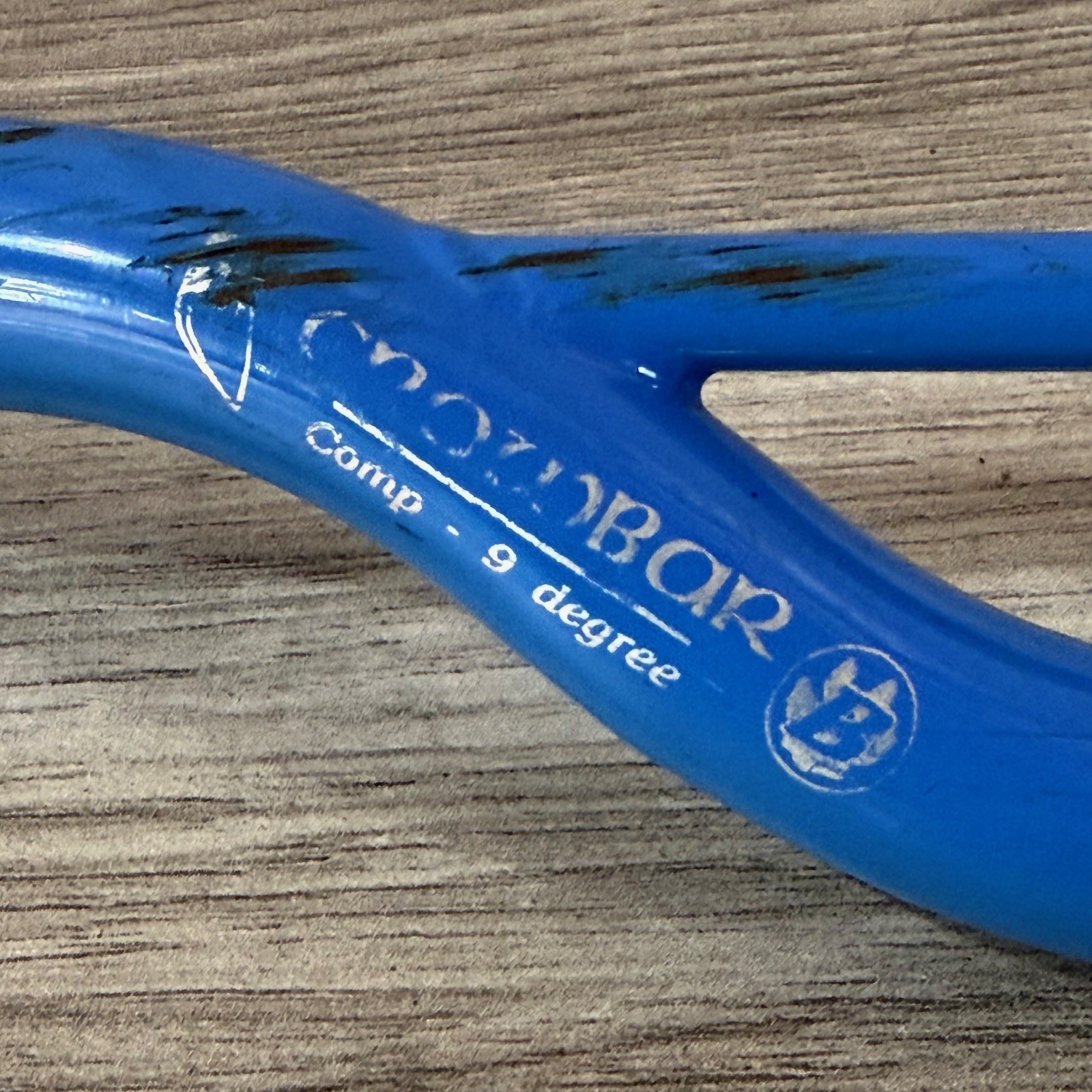 Bontrager Crowbar Comp 9 Degree MTB Chromoly Riser Bar 22.2mm 630 SID BLUE
