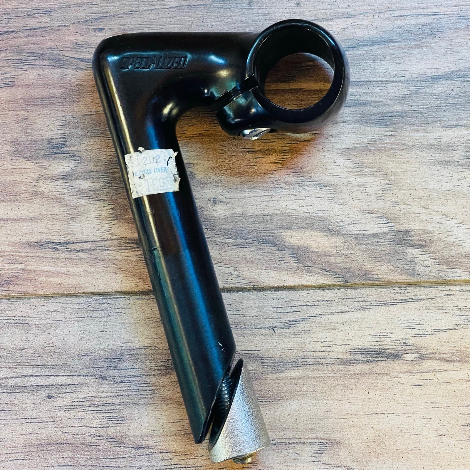 Vintage 1986 Specialized Nitto Quill Road Stem 1-inch  22.2 65mm 26 Black 