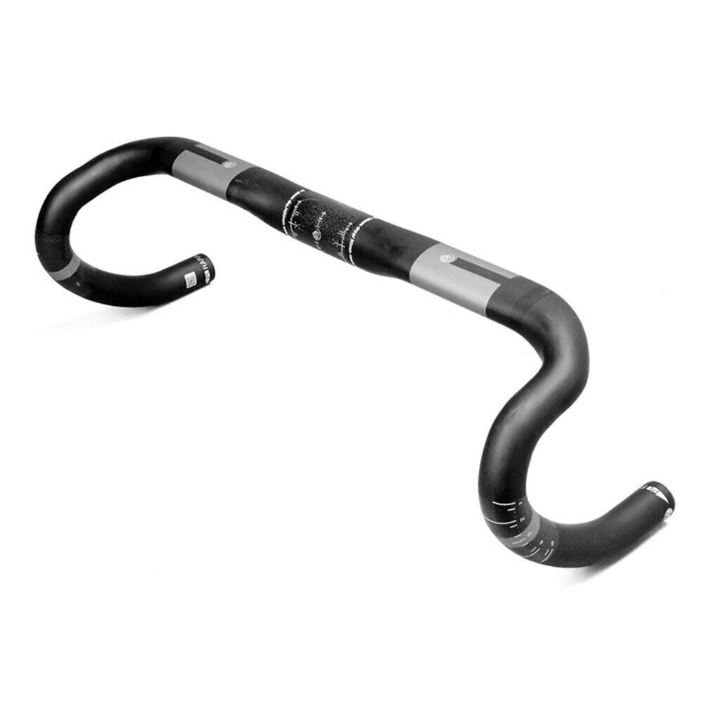 Road Bike Handlebar Racing Drop Bar UD Bend Bar Carbon Fiber 400/420/440mm