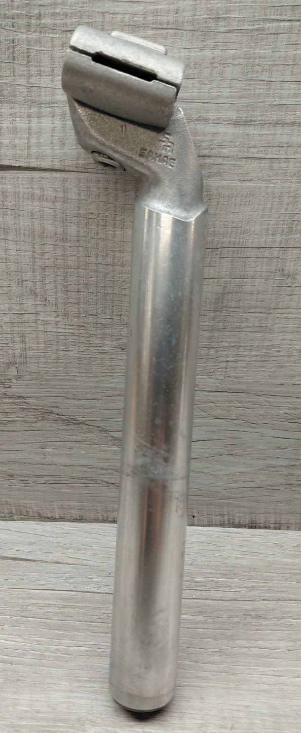 Vintage Sakae SR 1- Bolt Alloy Seatpost 27.2 mm Silver Road , Touring Bike