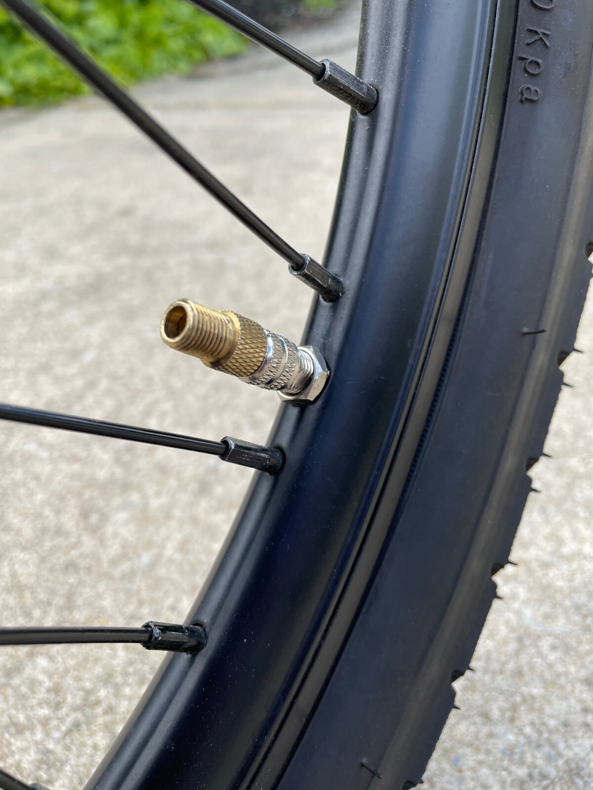 Valve Adapter (Presta or Dunlop to Schrader a pair)