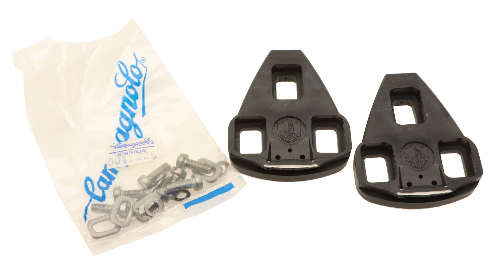 Campagnolo SGR C-Record Clipless Cleats Pair w/Hardware Pack NEW NOS