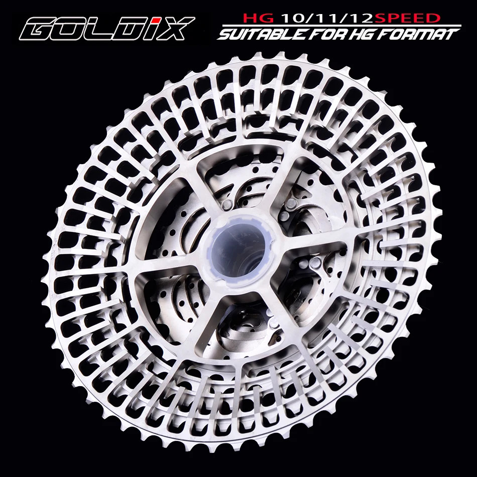 SUNSHINE Ultra Light Mountain Bike Bicycle Cassette Aluminum Alloy Hollow CNC Ma