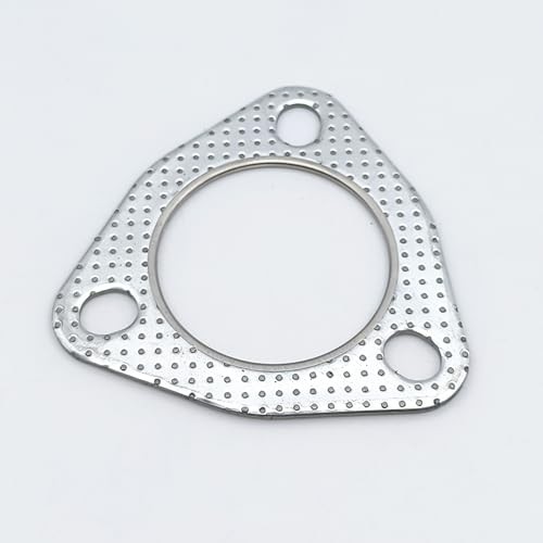 2.25 Inch Exhaust Gasket 3-Bolt 58mm Muffler Flange Header High 2.25 in