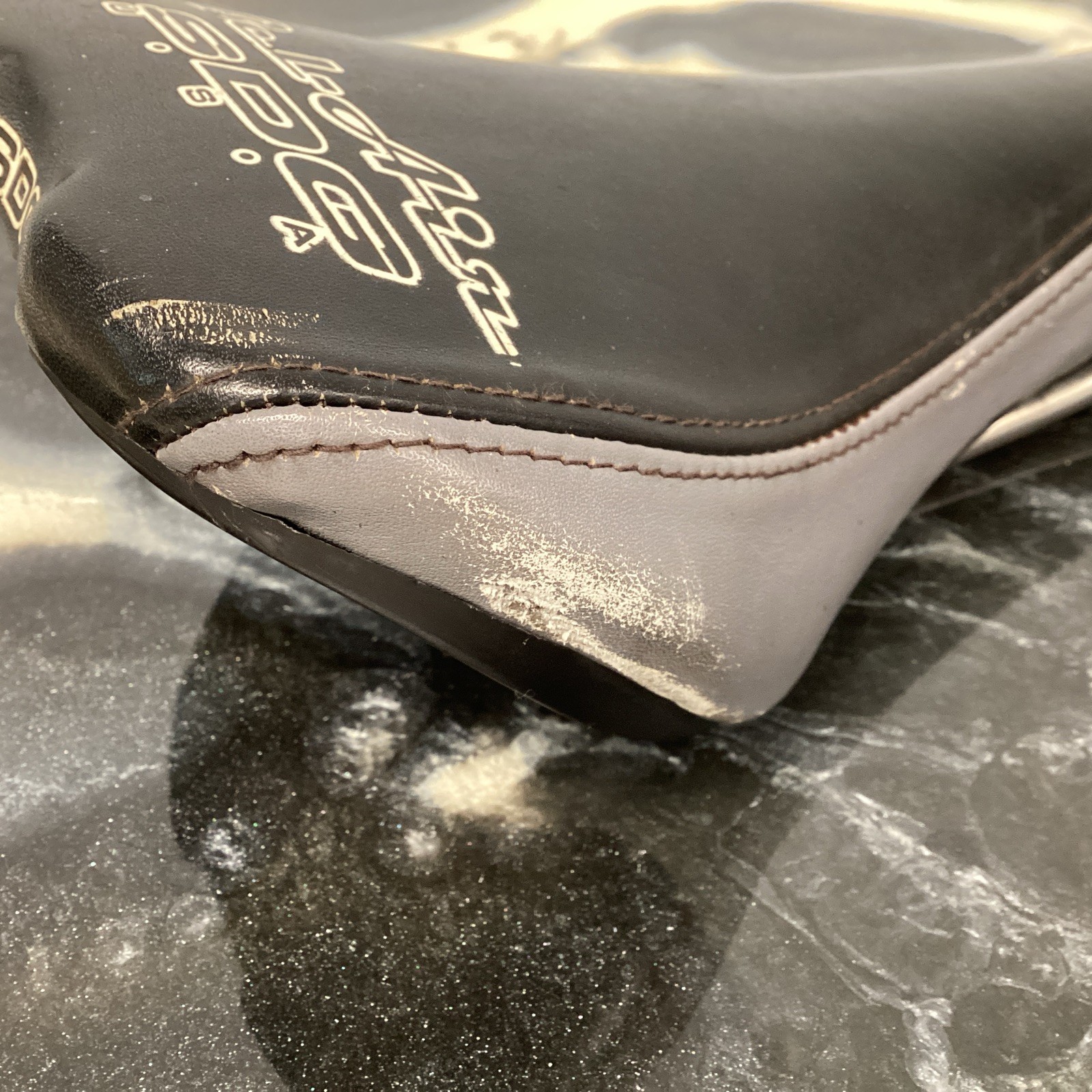 SDG Bel-Air Bicycle Saddle Seat Black Grey 130mm 260mm 280g 90’s MTB