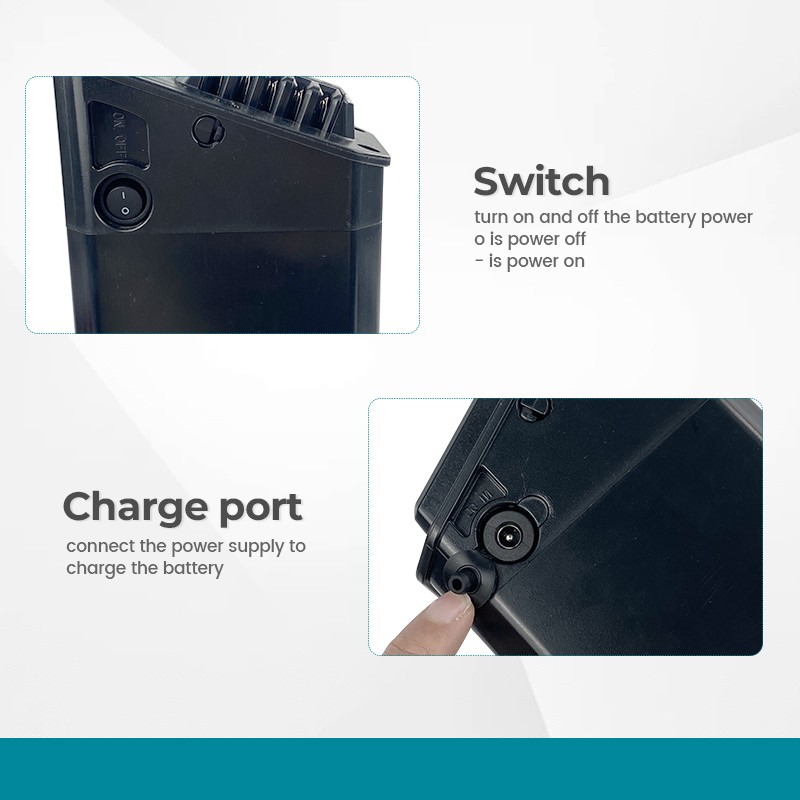 48V folding Ebike Battery 10.4ah with key for Jetson Haze HA318 electric bicycle