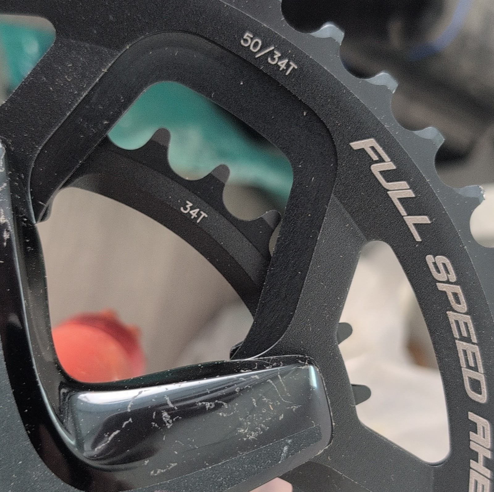 FSA Gossamer Pro ABS BB386EVO Crankset 175mm Double, Black Aluminum
