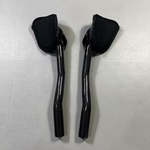 TT Handlebar Aero Handlebar Road 340mm No Logo 3K Glossy Handlebar Extension