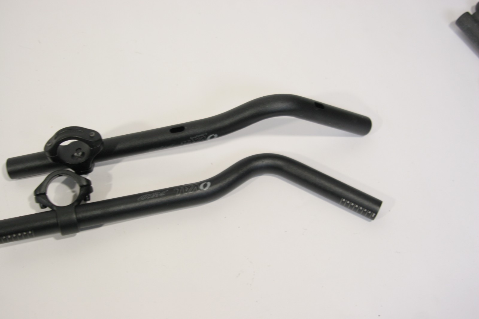 Oval 750 Alloy Bolt On Aero Extensions TT Bend & Bar Mnts No Pads 750Z
