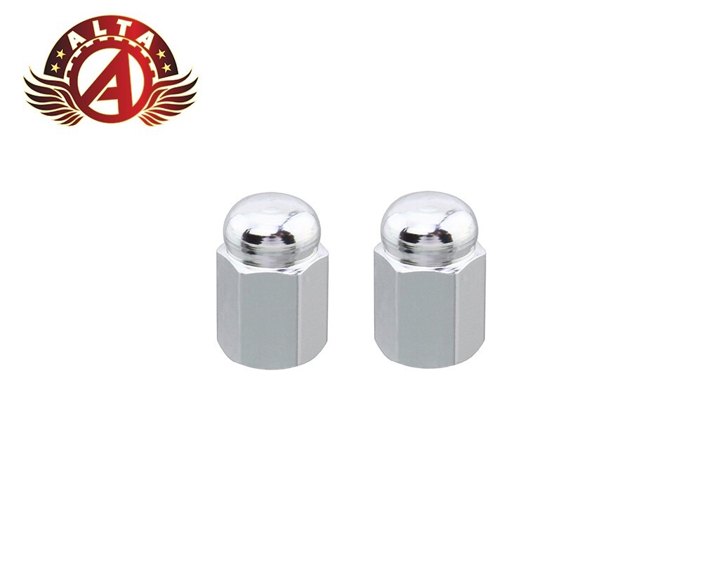 ALTA Hex Dome Valve Caps Lowrider Bicycle Cruiser BMX MTB Bike Schrader 5 COLORS