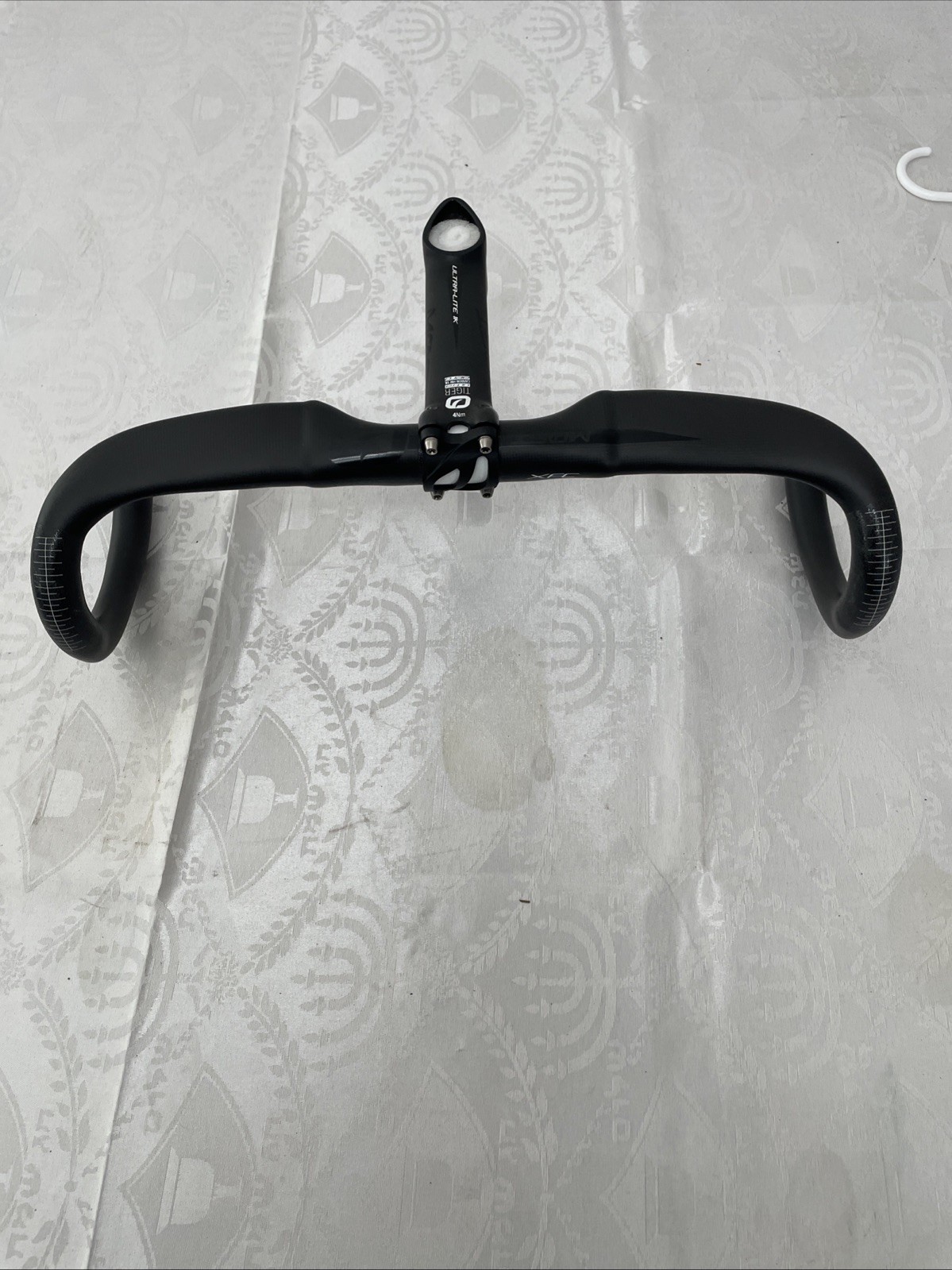 Pinarello Most Jaguar XFC Aero TiCR Carbon Road Handlebar (Matt-Black) 450/180mm
