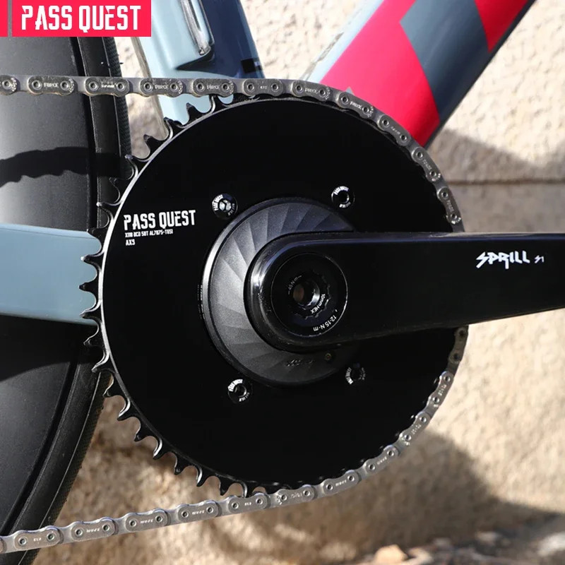1X110 BCD Road Bike Single Chainring 4-bolt for AERO Axs Chain for SHIMANO 4700