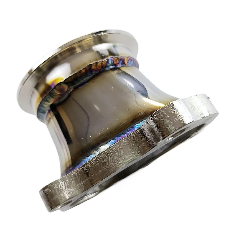 Turbo Down GT25 GT28 T25 T28 5 Bolt Flange to 2.5″ Inch 63mm V band Adapter