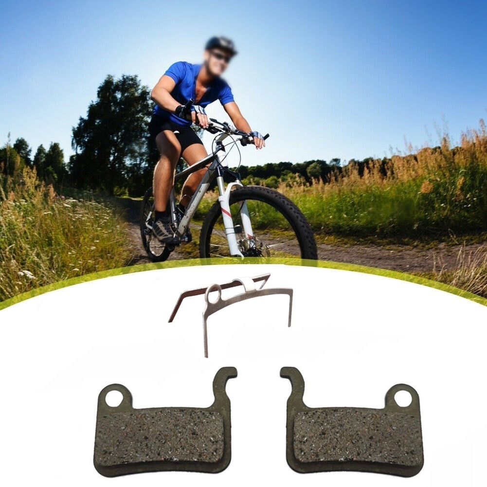 For HB-875/M595/M585/M535 Bike Brake Pads Stainless steel+resin Useful New