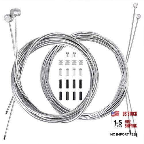 Bike Brake Cable Shifter Cable, Bicycle Gear Cable Wire for Mountain Bike,