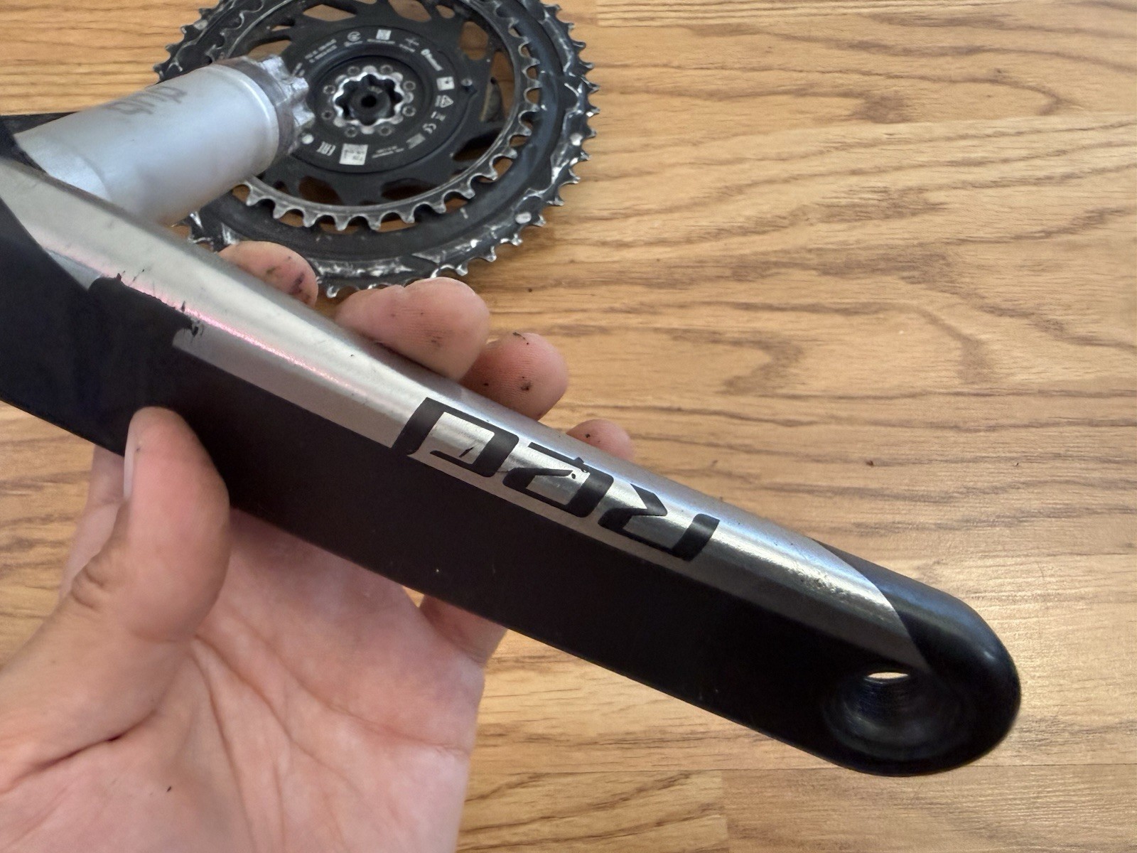 172.5mm 48/35T DUB SRAM Red AXS D1 Quarq 12 Speed Power Meter Crankset