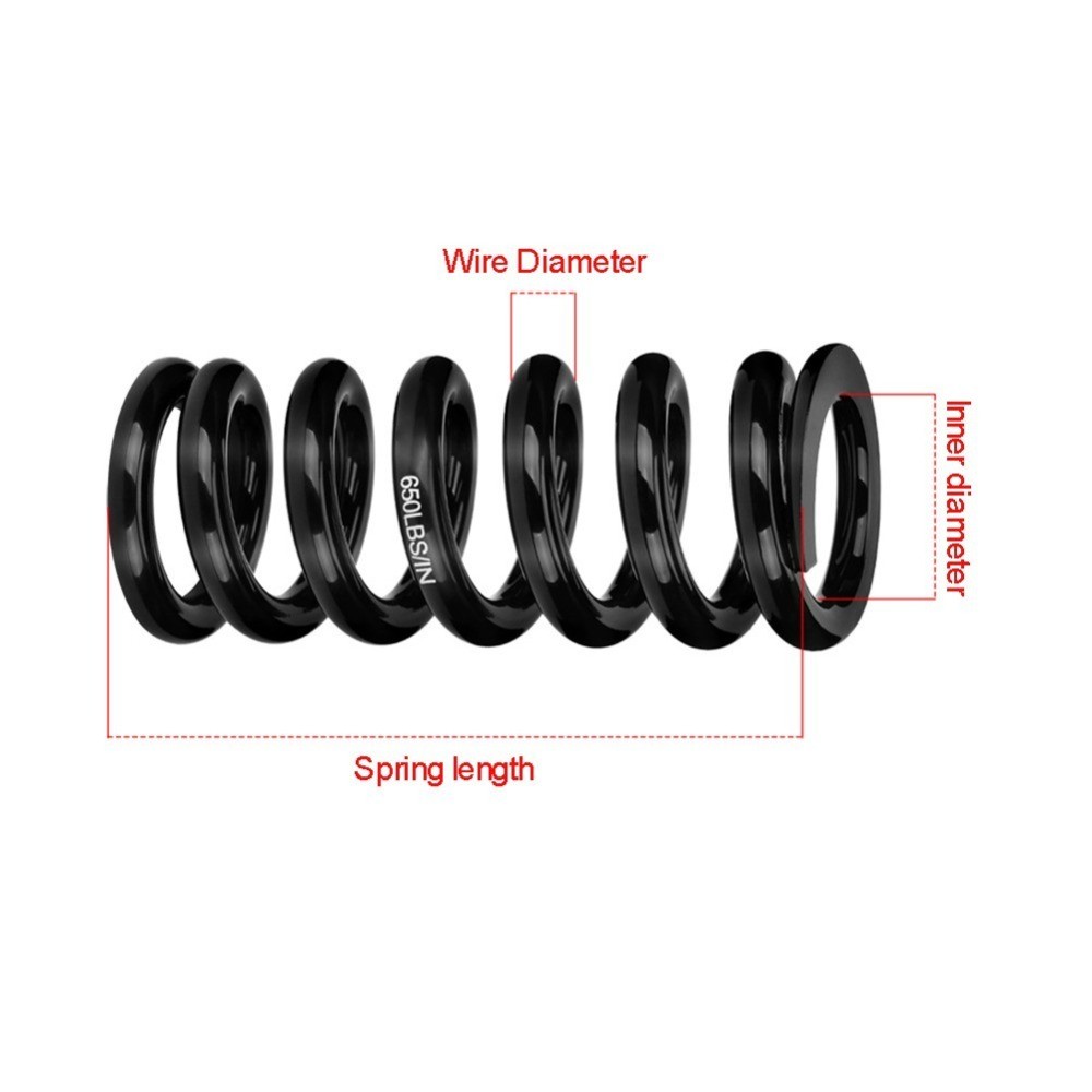 With 30 MM Diameter Rear Shock Absorber Spring Replace Your Bike’s Spring