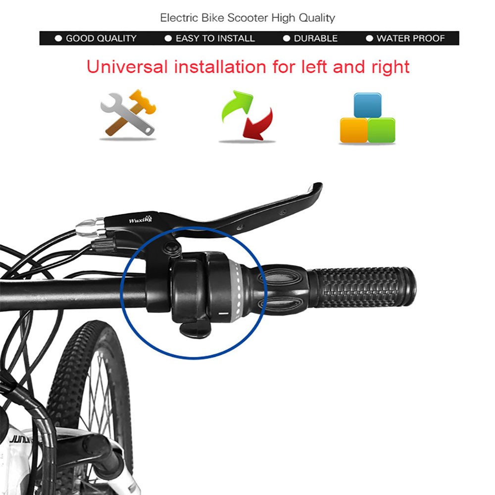 FT21X Thumb Throttle 12V for Ebike 36V 48V 52V 72V Electric Bike Controller HAU