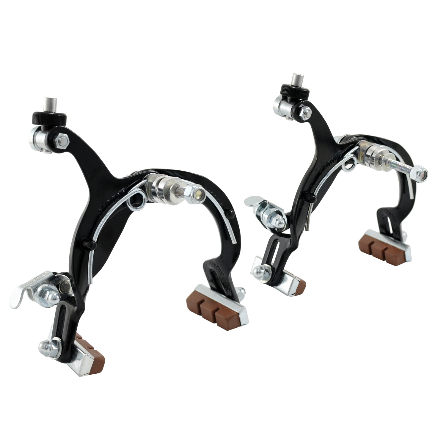DIA-COMPE MX1000 Side Pull Caliper Brake Set (F+R) For Old School BMX , Black