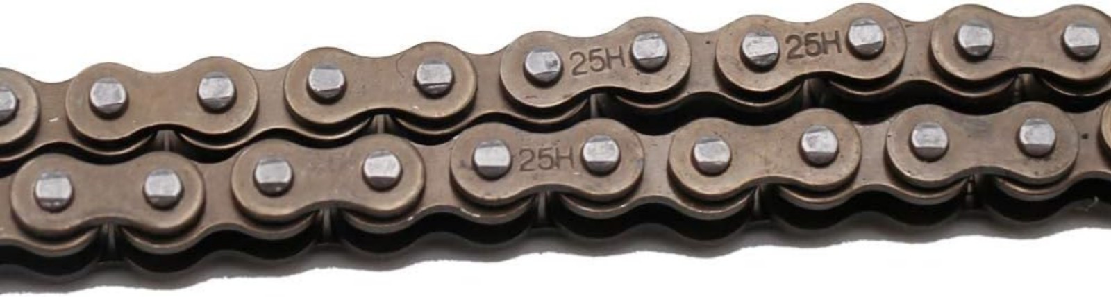 High Strength 25H 118 Links Chain with Master Links for 49cc Pocket Bikes & ATVs