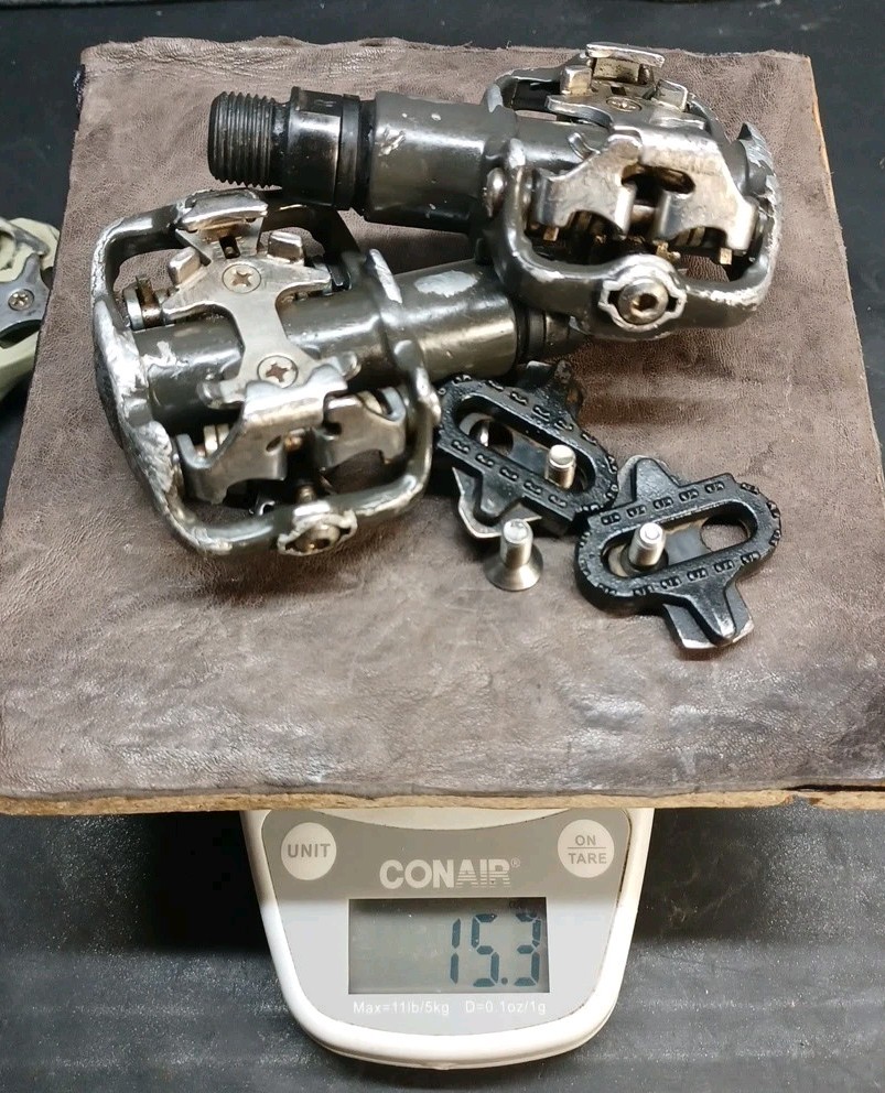 Ritchey Wellgo MTB Dual Sided Clipless Pedals 9/16″ w/ Cleats SPD Logic Vintage