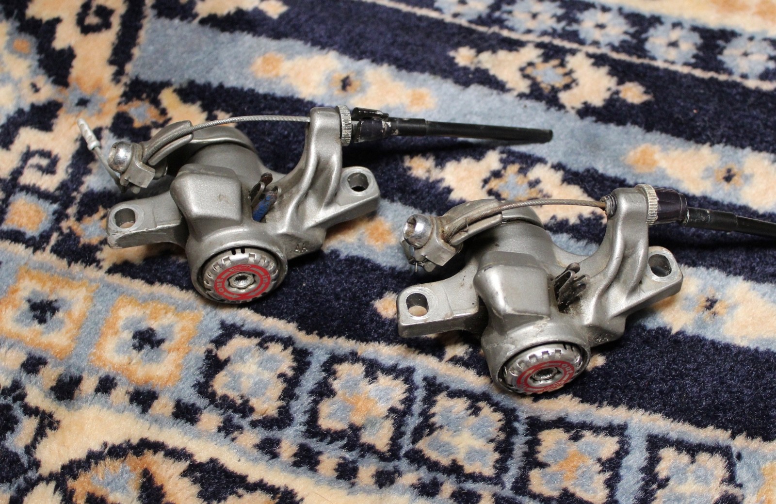 Set of Avid Mechanical Disc Brake BB5 Calipers MTB Front Rear Mountain