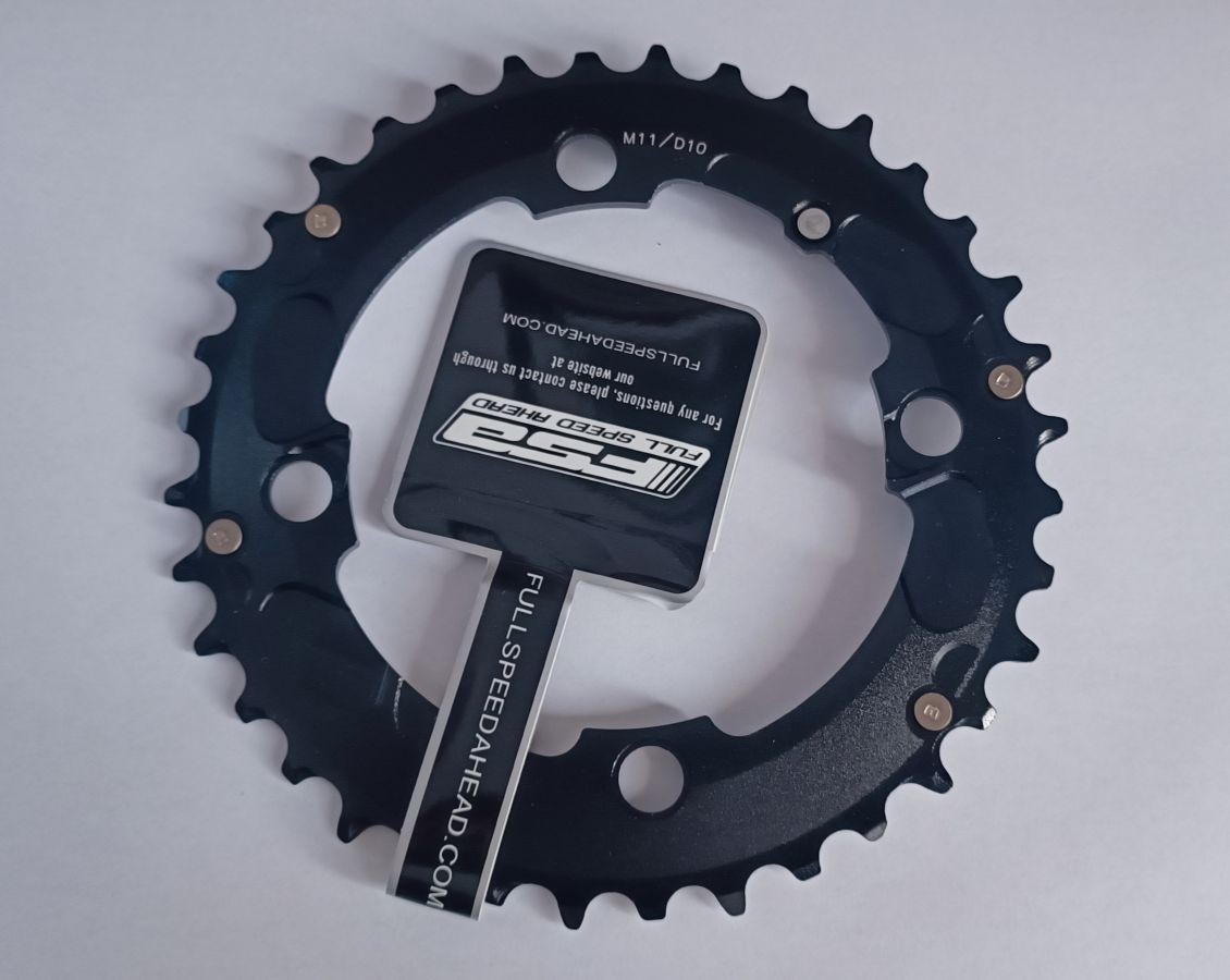 FSA chainring Pro MTB e-bike 36T 104 BCD alloy 4 holes bolts 104×36 black WB272B