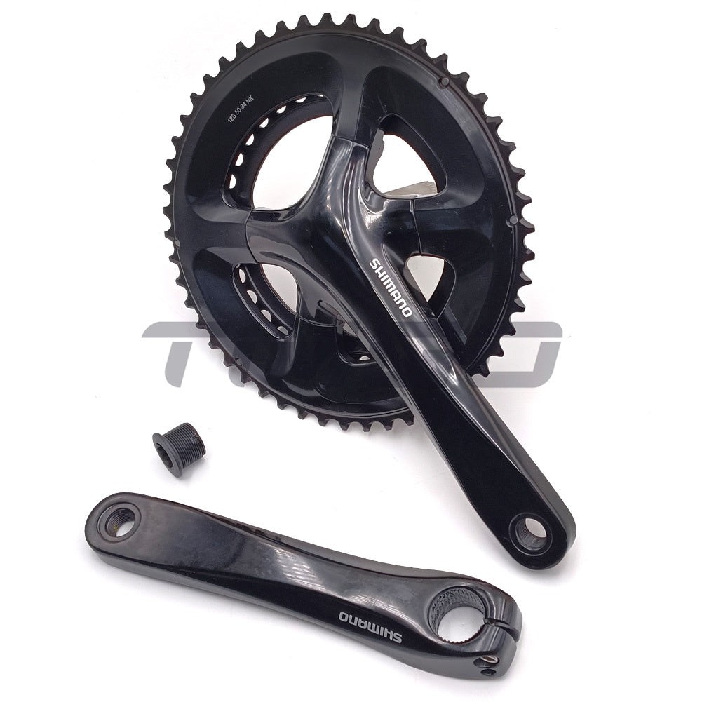 Shimano FC-RS520 2×12 Speed Crankset 50-34T 170mm 2-Piece Crank HollowTech II BB