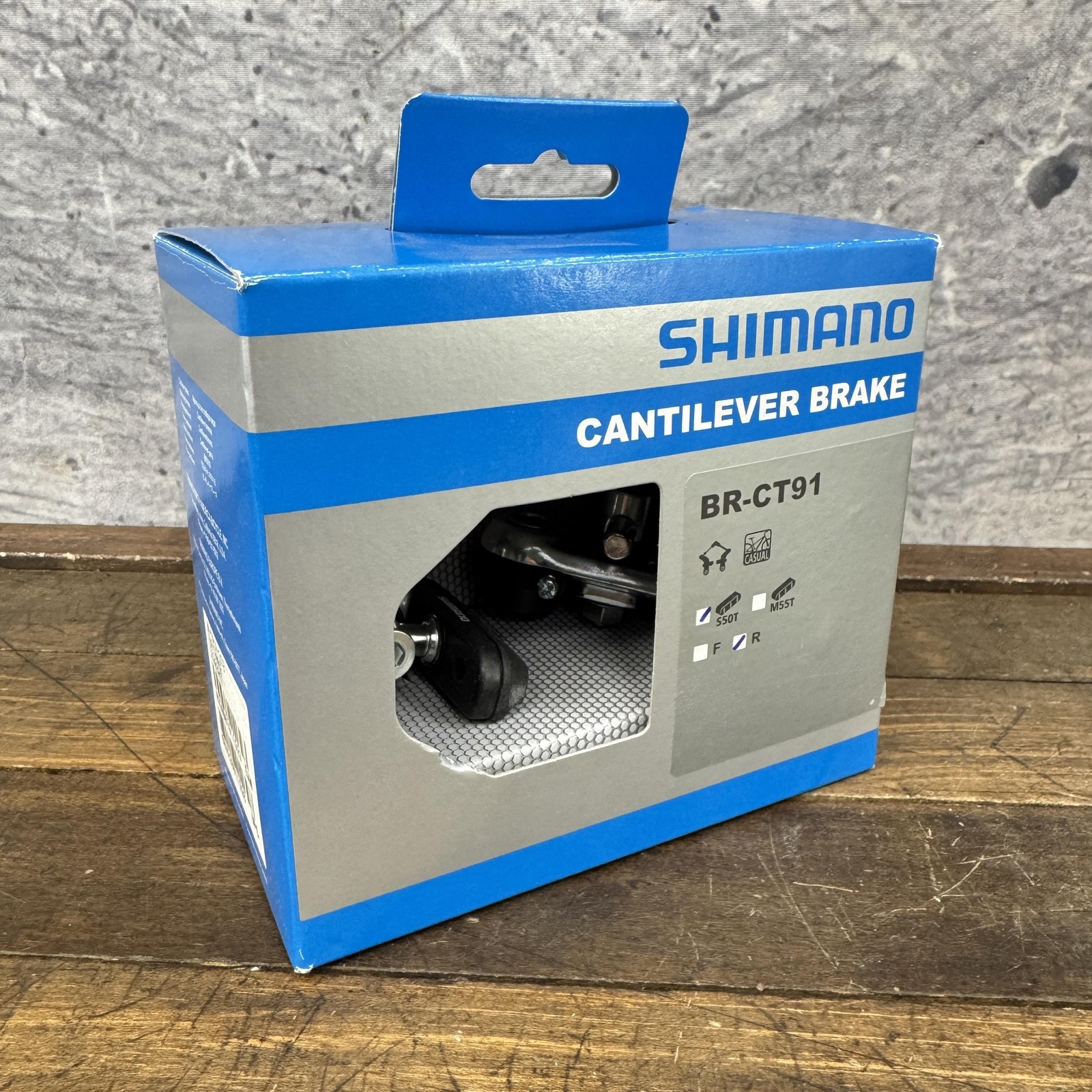 Shimano BR-CT91 Cantilever Brake Rear Silver NOS MTB Tour New Bike EBRCT91MR8B