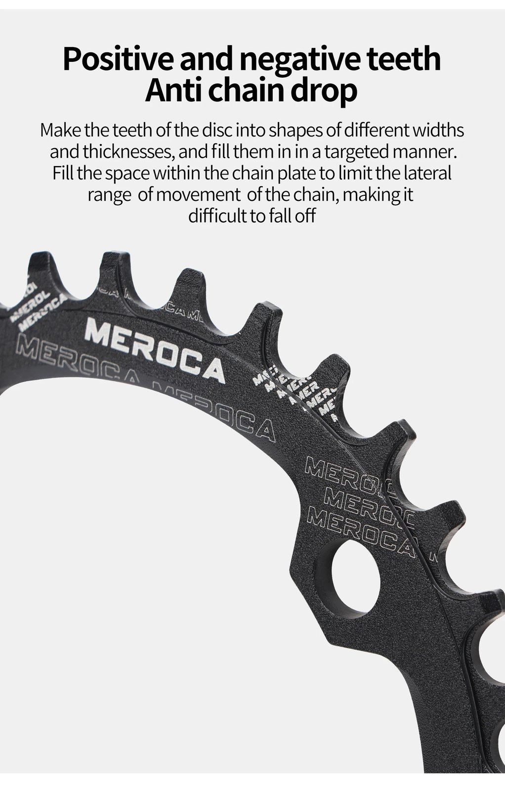104BCD Mountain Bike Chainring 32T 34T 36T 38T Bicycle Crankset Tooth Chainwheel