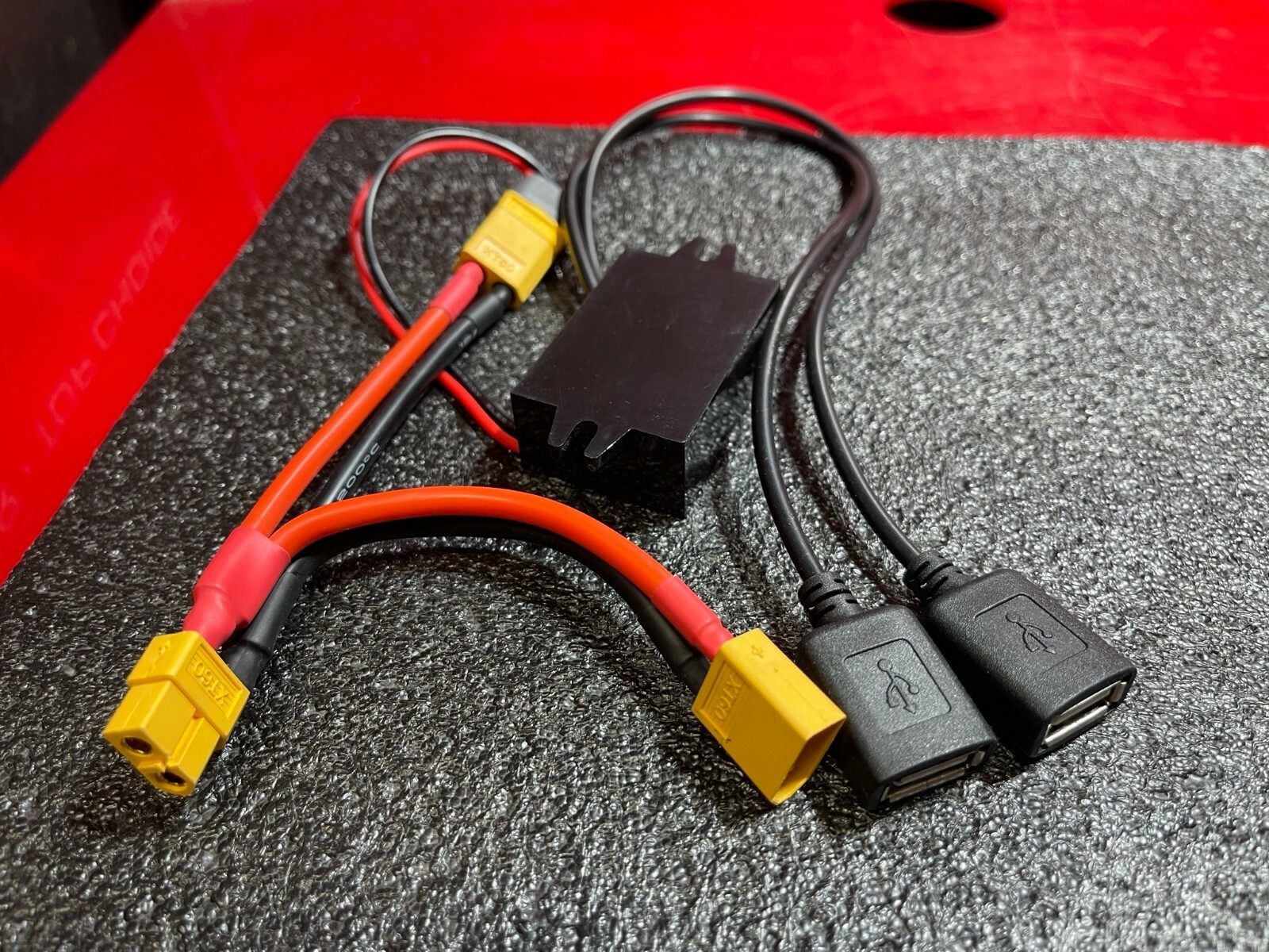 Add USB ports to run off ebike battery Electric bike XT60 to USB port powered