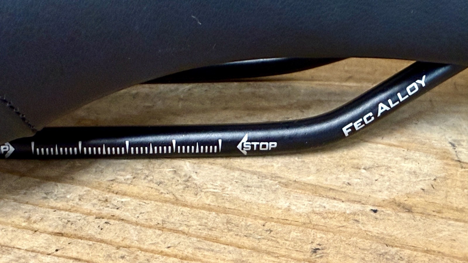 Terry Fly Cutaway Leather Seat / Saddle Cromoly FeC Alloy Rails