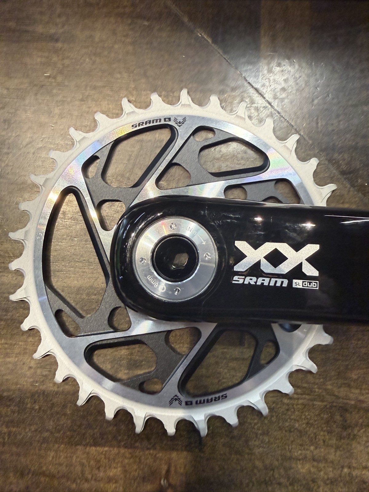 SRAM Crankset XXSL Eagle Q174 CL55 DUB MTB Wide 170mm Black 34t T-Type