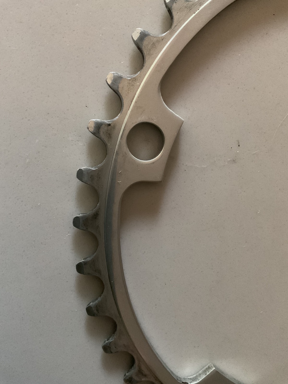 Campagnolo Super Record 42 Tooth Chainring 1980s 144 BCD 1/2 x 3/32