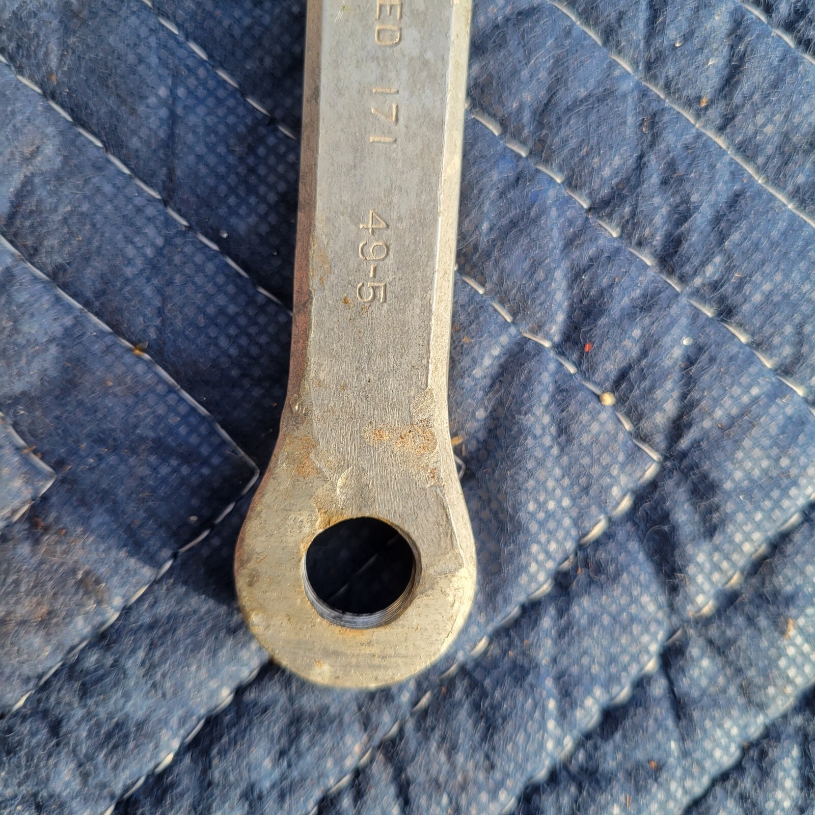 Vintage Sugino Maxy Left Crank Arm 171 mm Forged Old School BMX Road 70s 80s