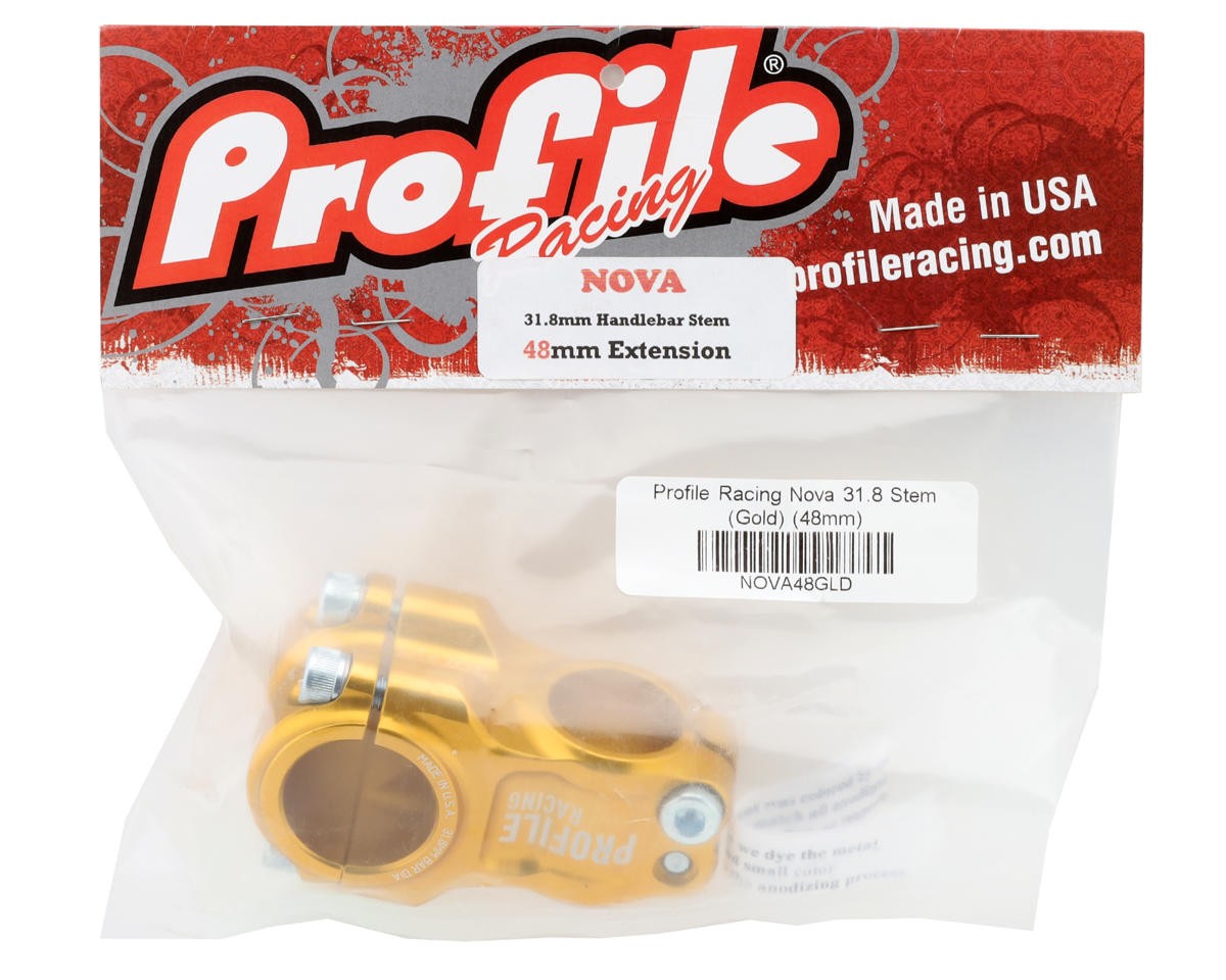 Profile Racing Nova 31.8 Stem (Gold)